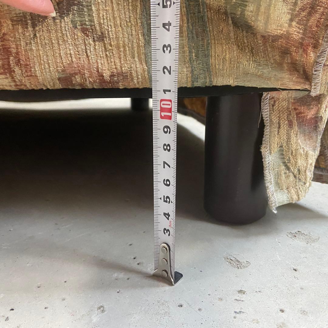 マルニ木工 ⭐️3人掛けソファ 花柄 ストライプ ヴィンテージ maruni