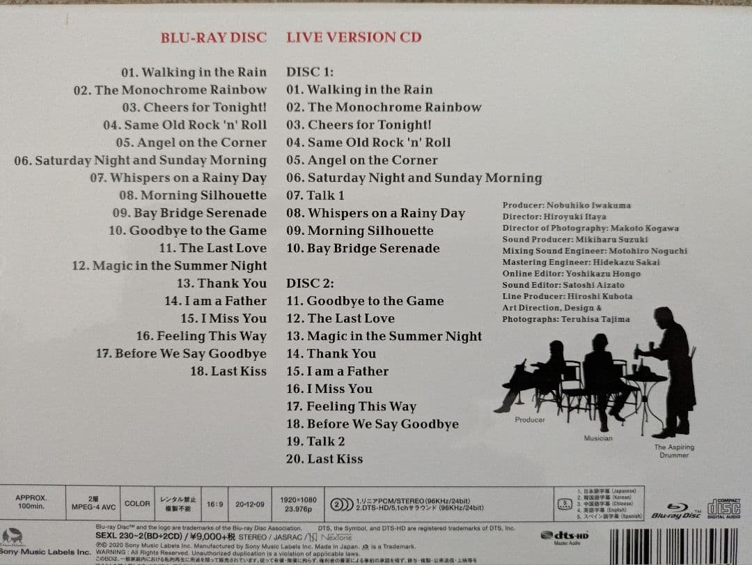 浜田省吾 2013 曇り時々雨のち晴れ Blu-ray & CD