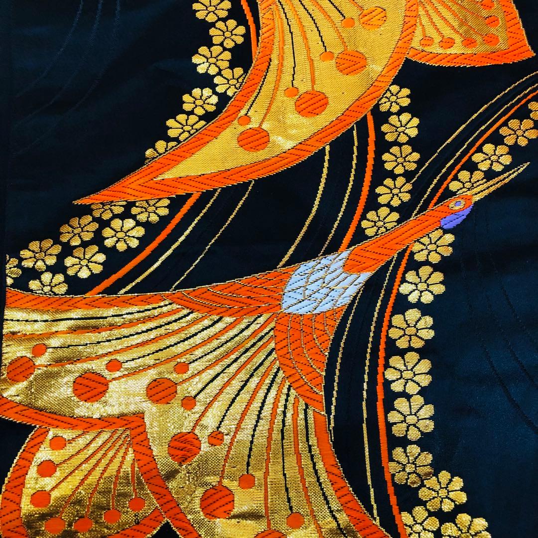 七五三豪華正絹7歳フルセット‼️人気赤地暈し⭐︎手毬花藤垂れ箔⭐︎金彩煌びやか逸品