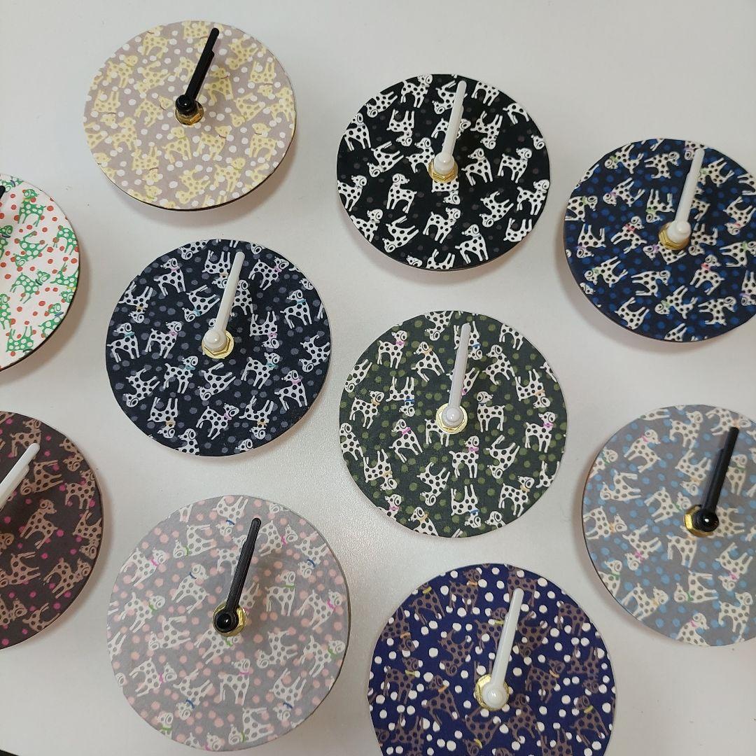 ハンドメイド　101匹くらいいそうなわんちゃん時計