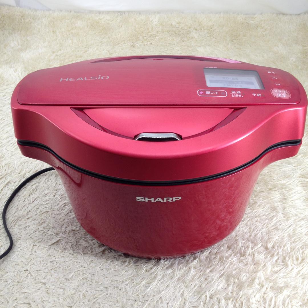 《中古品》SHARP ヘルシオ ホットクック KN-HW16E-R 2019年製