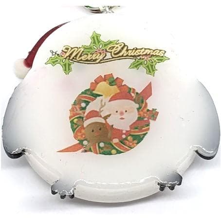 ハンドメイド　しまえながシェイカーキーホルダー　クリスマス　シャカシャカ