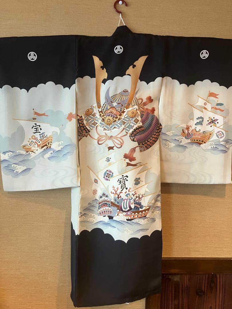 お宮参り 羽織　七五三　正絹