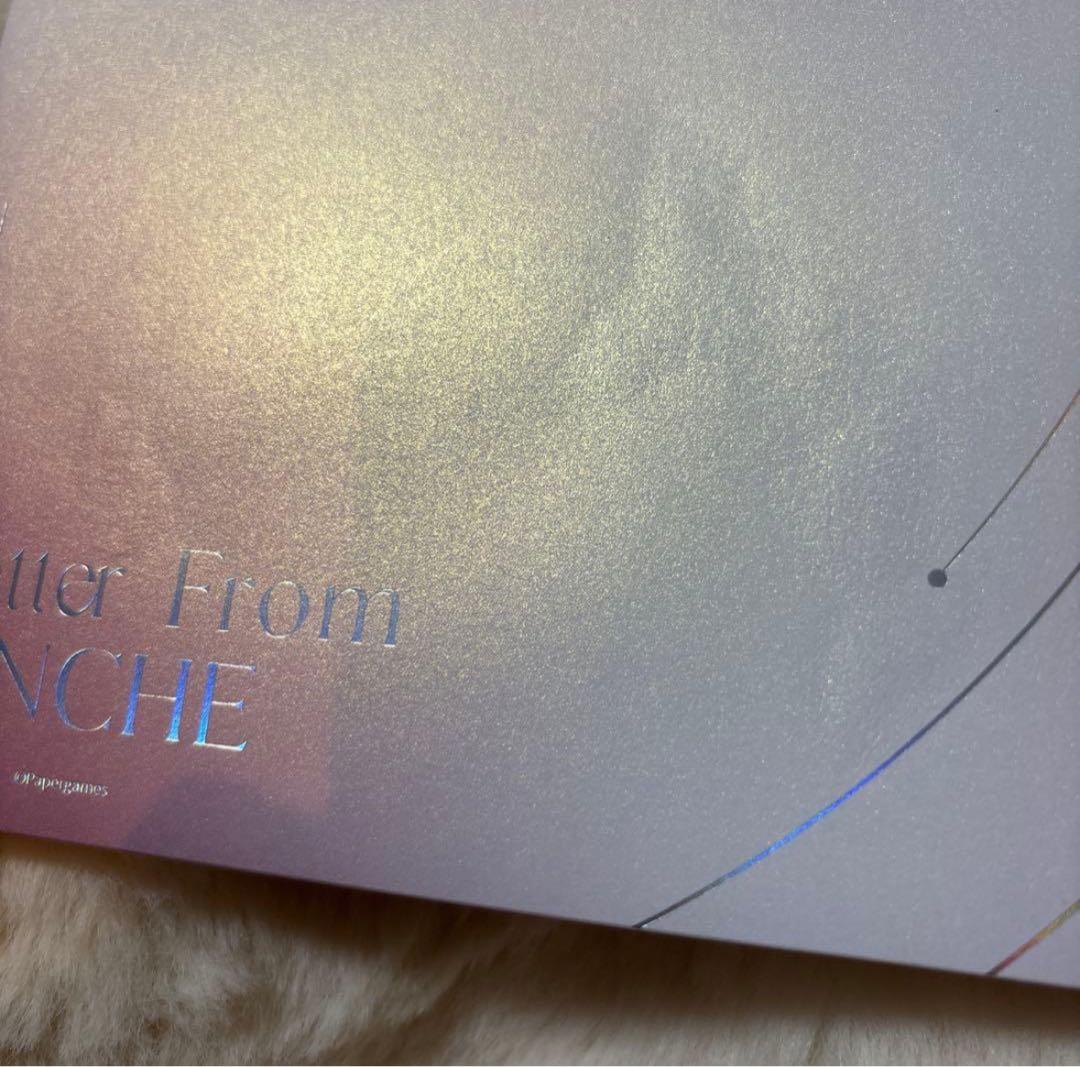 恋と深空　シン　公式　正規品　VIP アクリルブロック　手紙　レター　セット