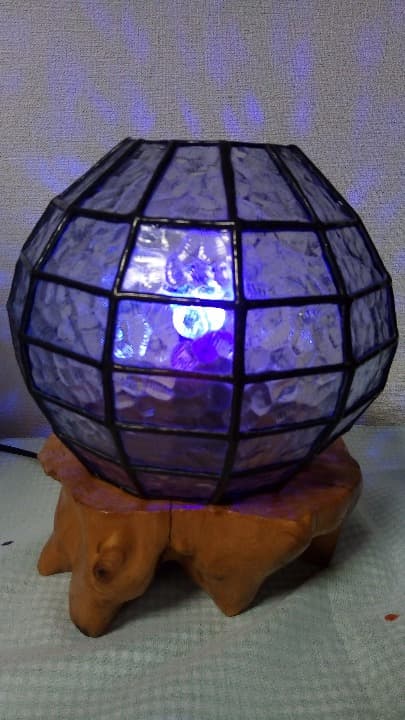 ステンドグラス☆ランプ☆ハンドメイド