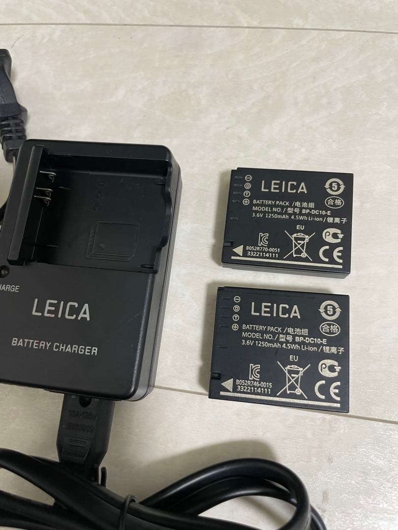 専用です。Leica D-LUX6 ブラック　美品　バッテリー2個