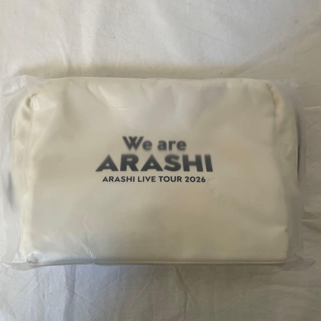 嵐 ポーチ 2026 We are ARASHI 5×20 ポーチ　新品