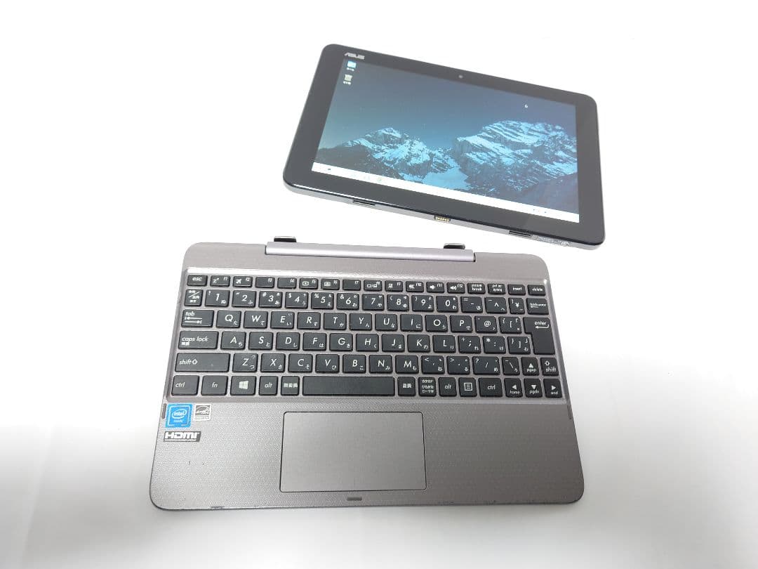 コンパクト！　ASUS TransBook T101HA　タブレットPC