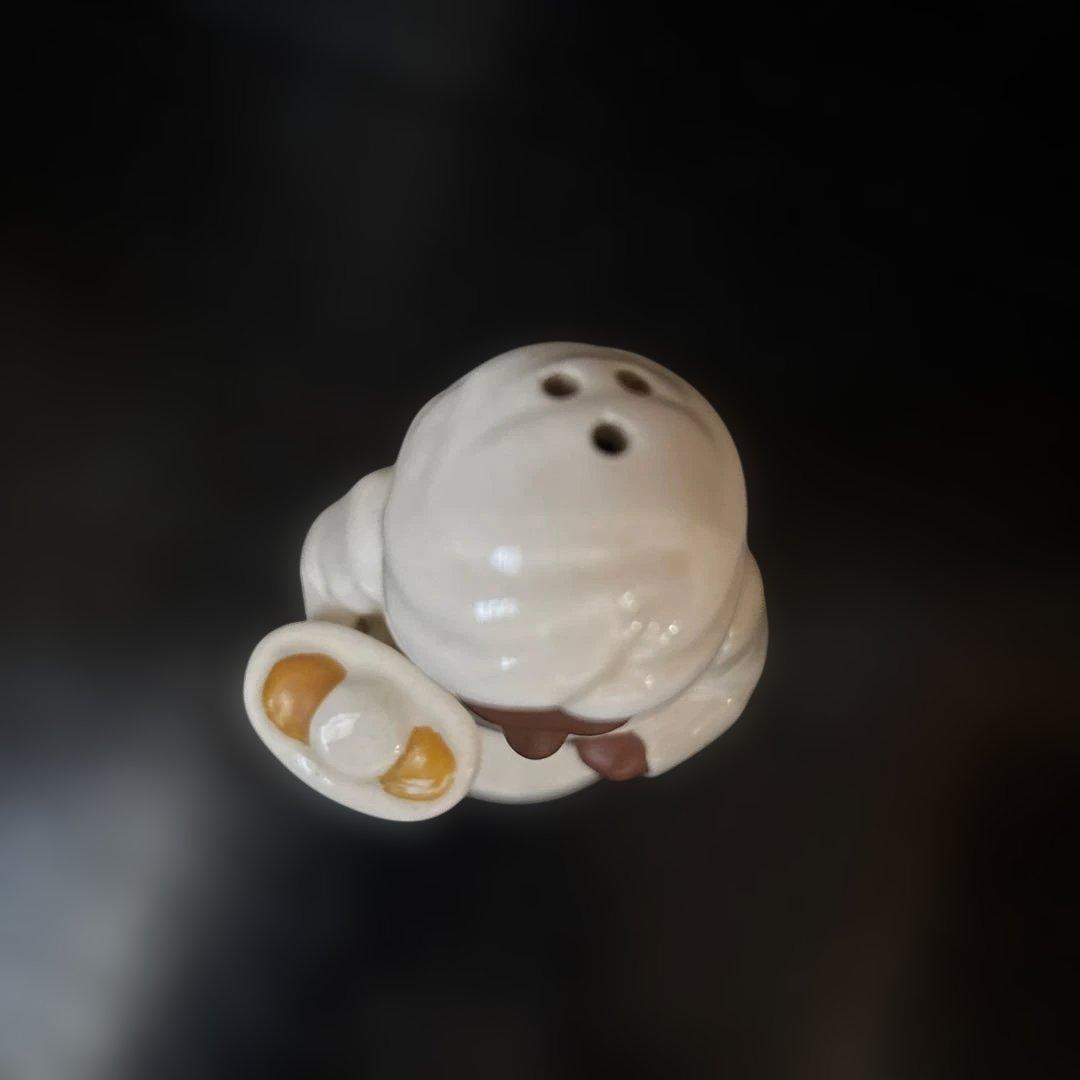 ビートたけし 北野印度会社 調味料入れ 陶器 未使用品 美品 当時物 昭和レトロ