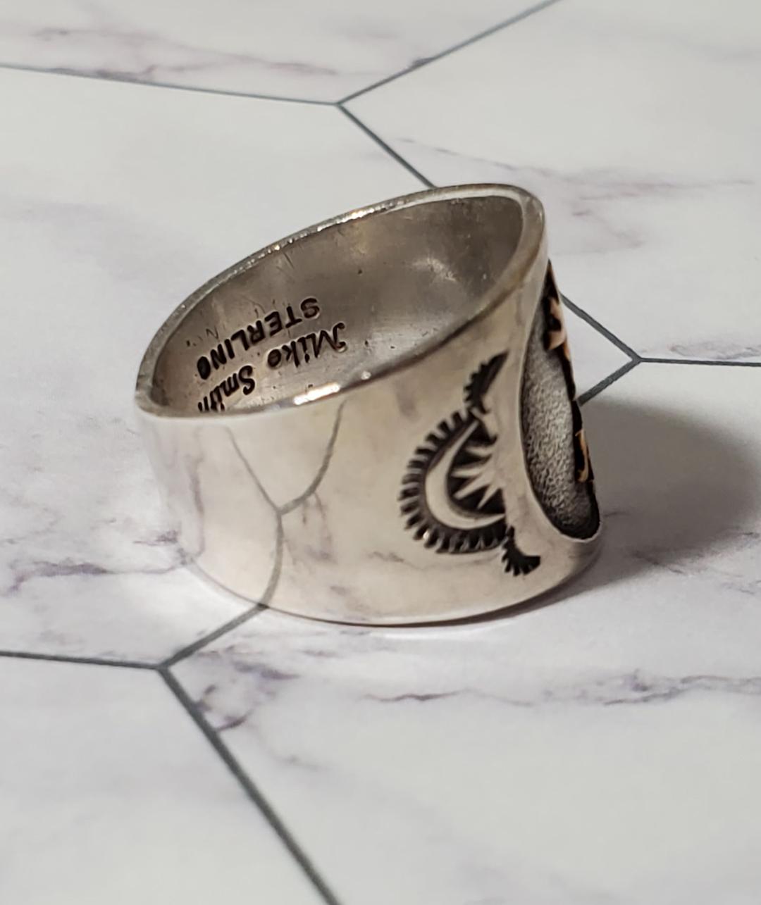 指輪・リング Indian Kokopelli Mike Smith Sterling
