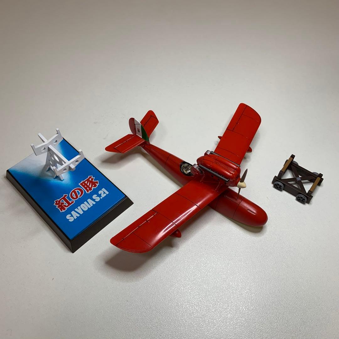 紅の豚 サボイアS.21 戦闘飛行艇 ファインモールド 1/72 完成品