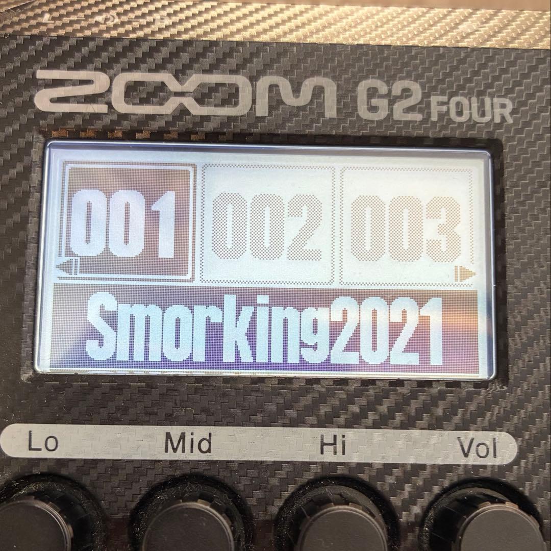 ZOOM G2 FOUR ギターマルチエフェクター　美品