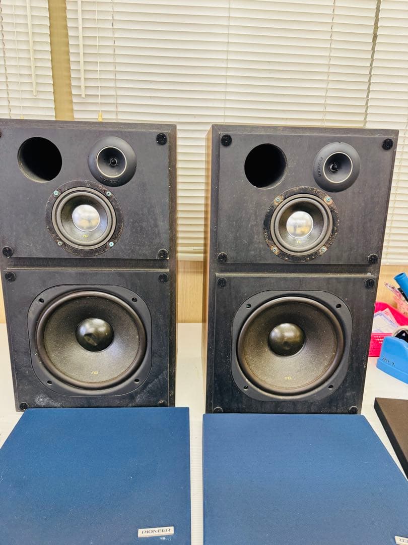 Pioneer CS-R50 バスレフ式 3ウェイブックシェルフ スピーカー