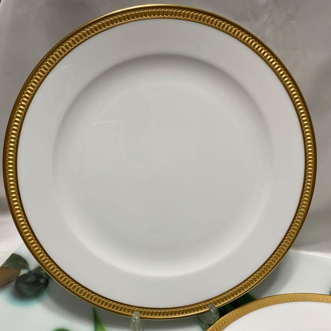 美品　大倉陶園　金色縁取り　プレート　皿2組