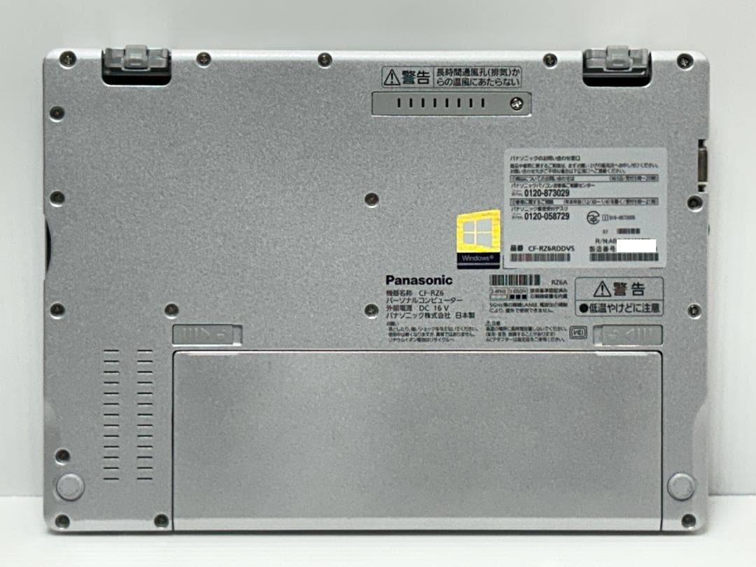 m*a様 使用1194h Let's note CF-RZ6 Core i5 S