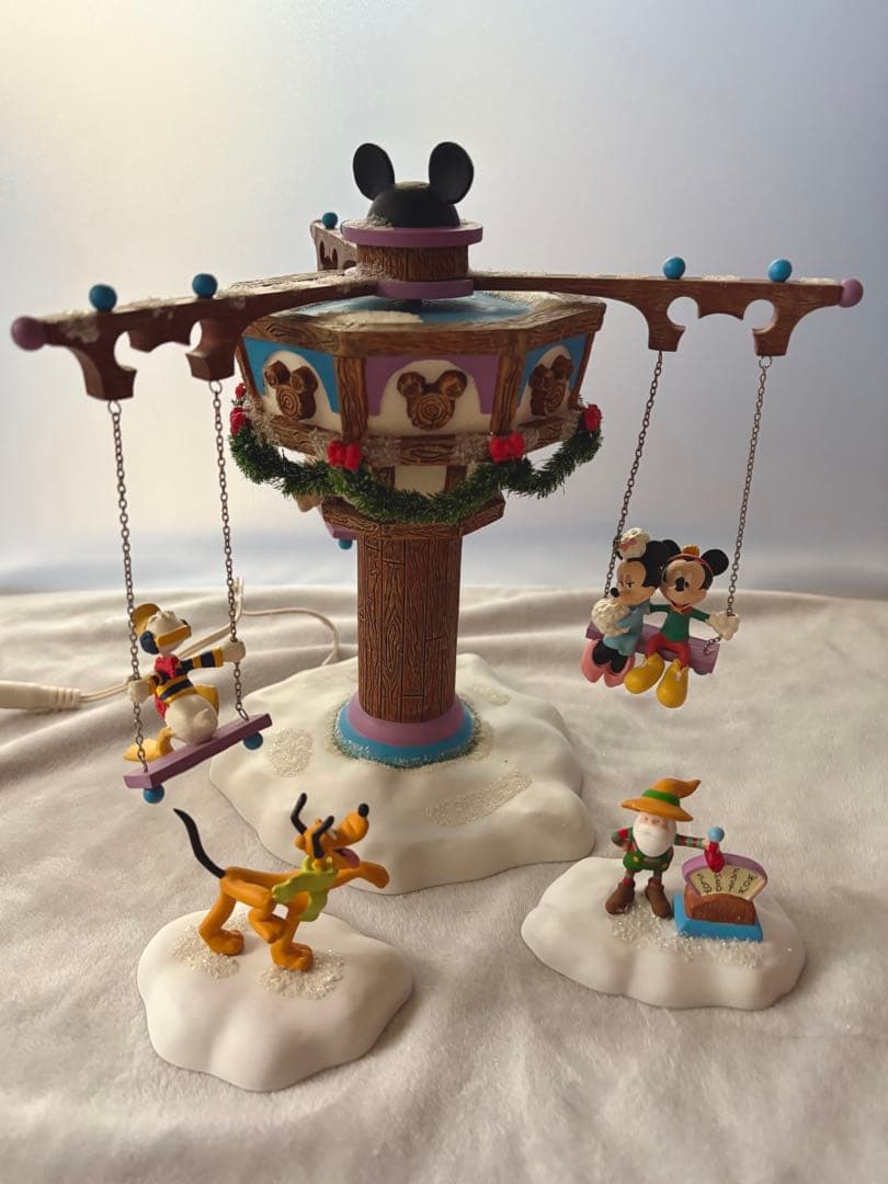 ディズニー Swinging Disney Fab Fiveフィギュア ブランコ