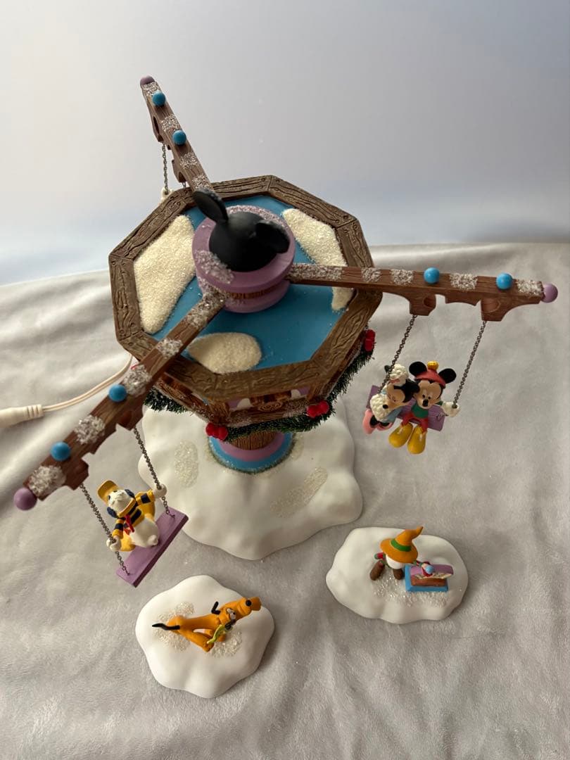 ディズニー Swinging Disney Fab Fiveフィギュア ブランコ