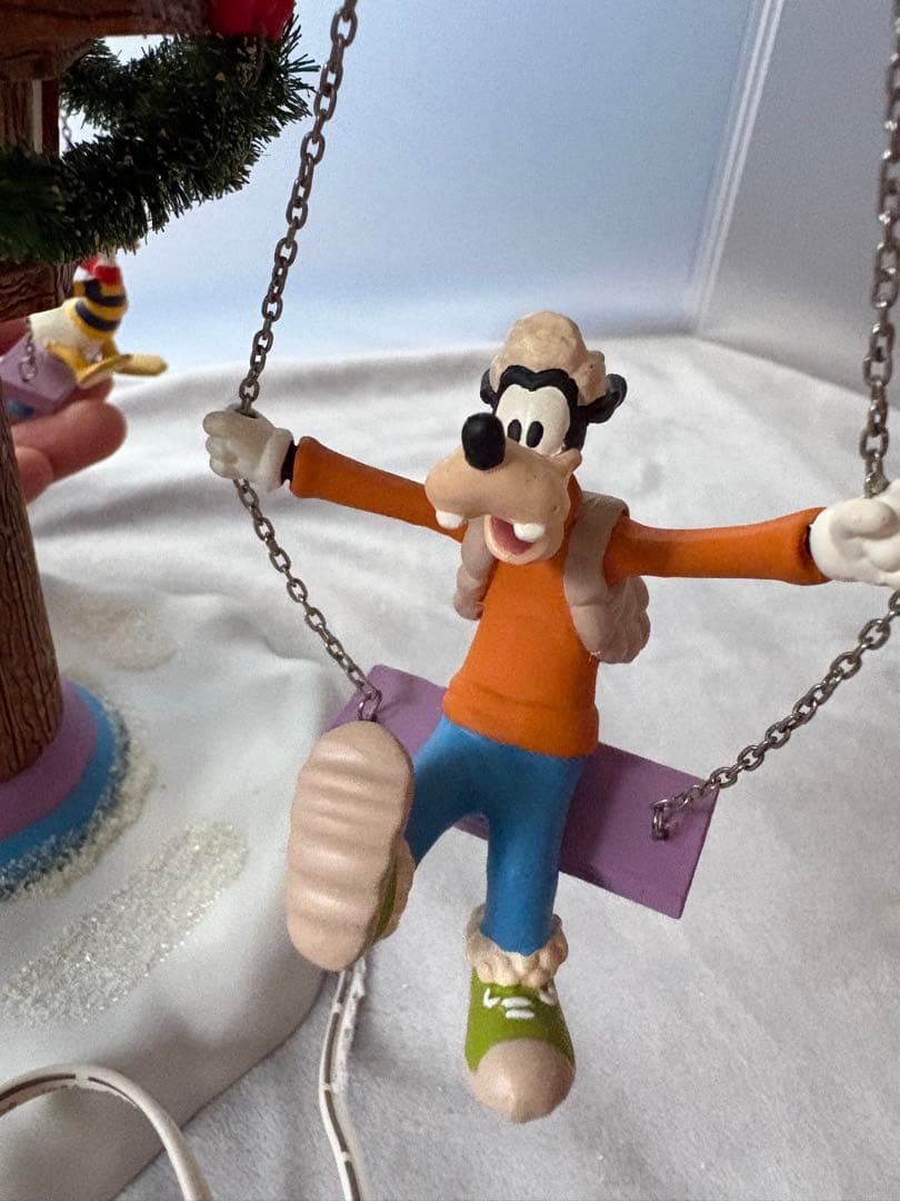 ディズニー Swinging Disney Fab Fiveフィギュア ブランコ
