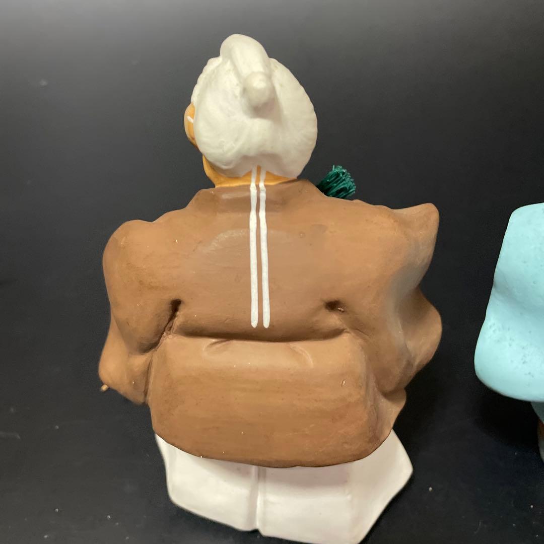 時代物　高砂人形　七兵衛　七べえ　共箱付き