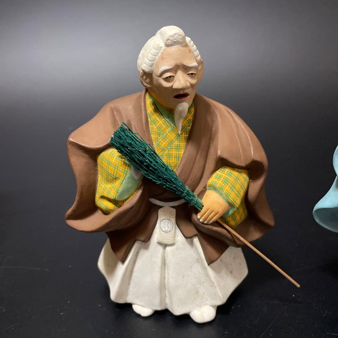 時代物　高砂人形　七兵衛　七べえ　共箱付き