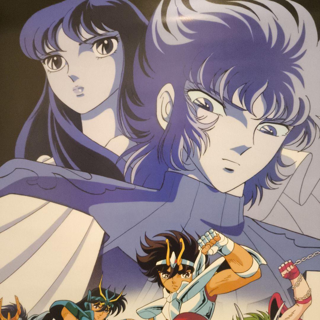聖闘士星矢　真紅の少年伝説　非売品　当時物　ポスター