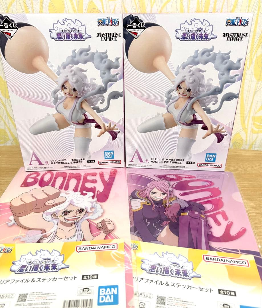 ワンピース 一番くじ 思い描く未来 A賞×2体とB賞 セット　オマケ付