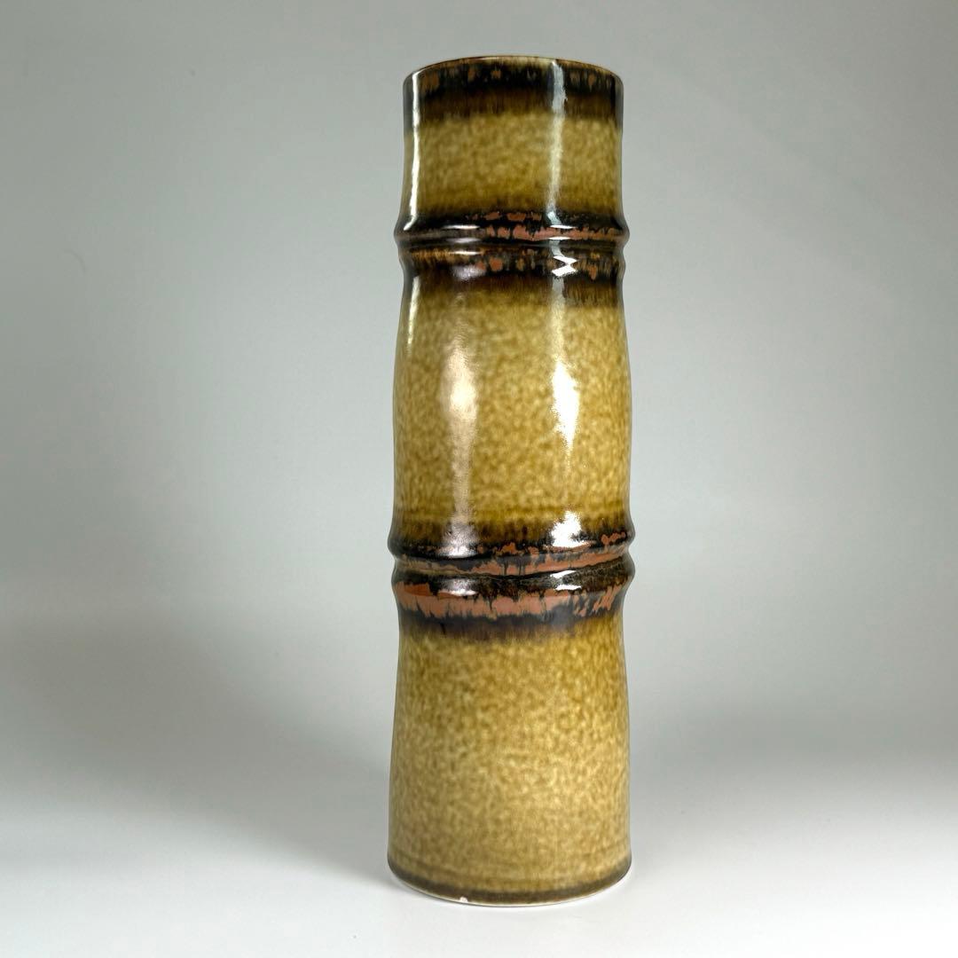 ■希少な１点物 大型 オッレ アルベリウス 花瓶 ロールストランド バンブー