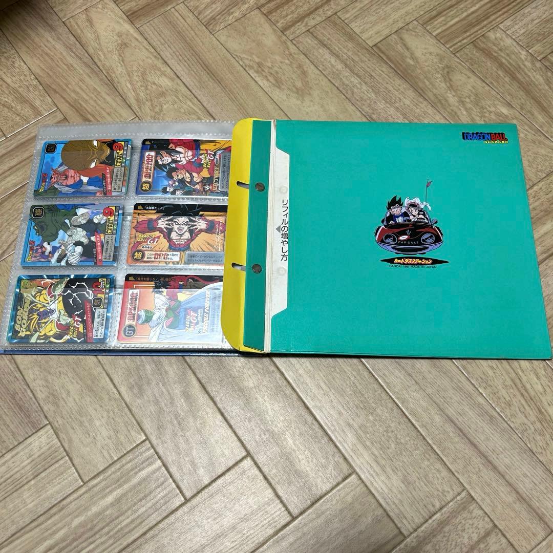 ドラゴンボールZ カードダスファイル約84枚セット　キラ約30枚