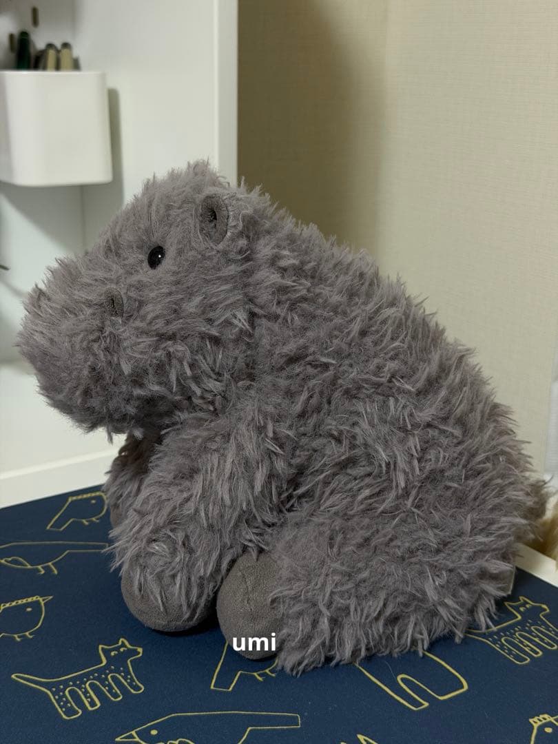 廃盤品 ジェリーキャット Curvie Hippo カバ タグ付