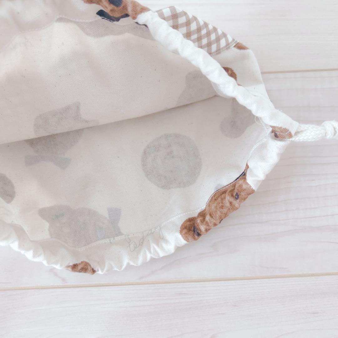 入園入学セット　5点　くま　韓国風　保育園　幼稚園　小学校　茶色　ベージュ　新品