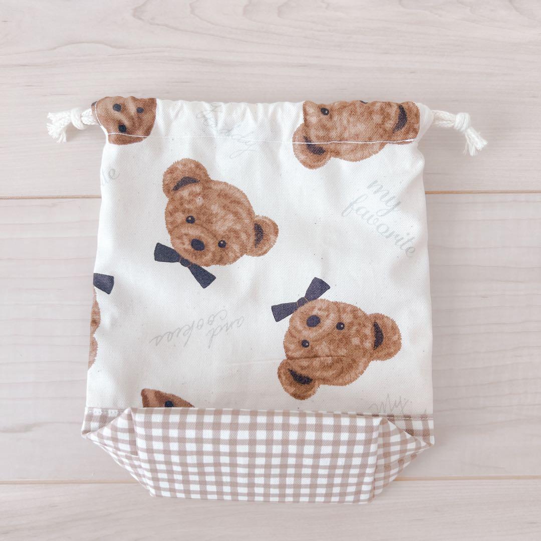 入園入学セット　5点　くま　韓国風　保育園　幼稚園　小学校　茶色　ベージュ　新品