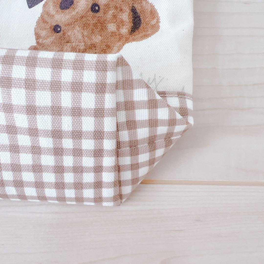 入園入学セット　5点　くま　韓国風　保育園　幼稚園　小学校　茶色　ベージュ　新品