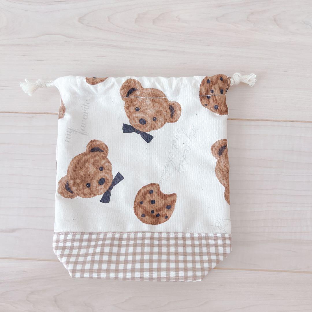 入園入学セット　5点　くま　韓国風　保育園　幼稚園　小学校　茶色　ベージュ　新品