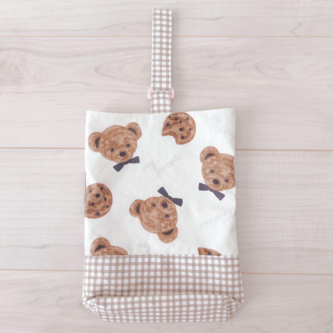 入園入学セット　5点　くま　韓国風　保育園　幼稚園　小学校　茶色　ベージュ　新品