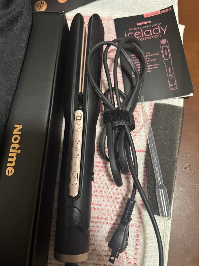 Notime iceladyヘアーアイロン アイスレディーコテ 美品