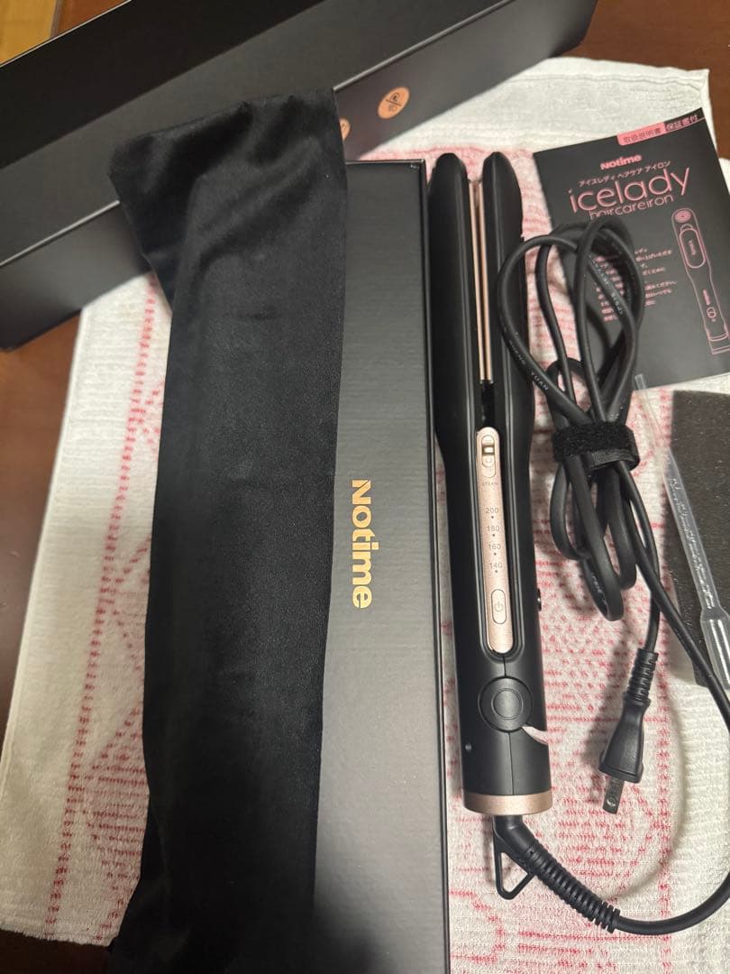 Notime iceladyヘアーアイロン アイスレディーコテ 美品