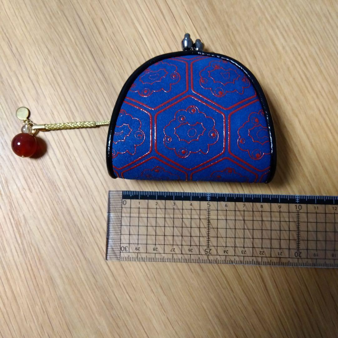 印傳　印伝　ミャクミャク　万博　未使用　がま口