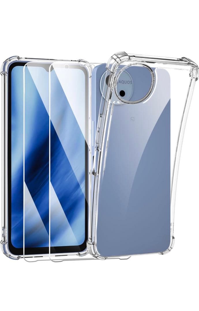 iPhone16用クリアケース、AQUOS SH-52eクリアケース