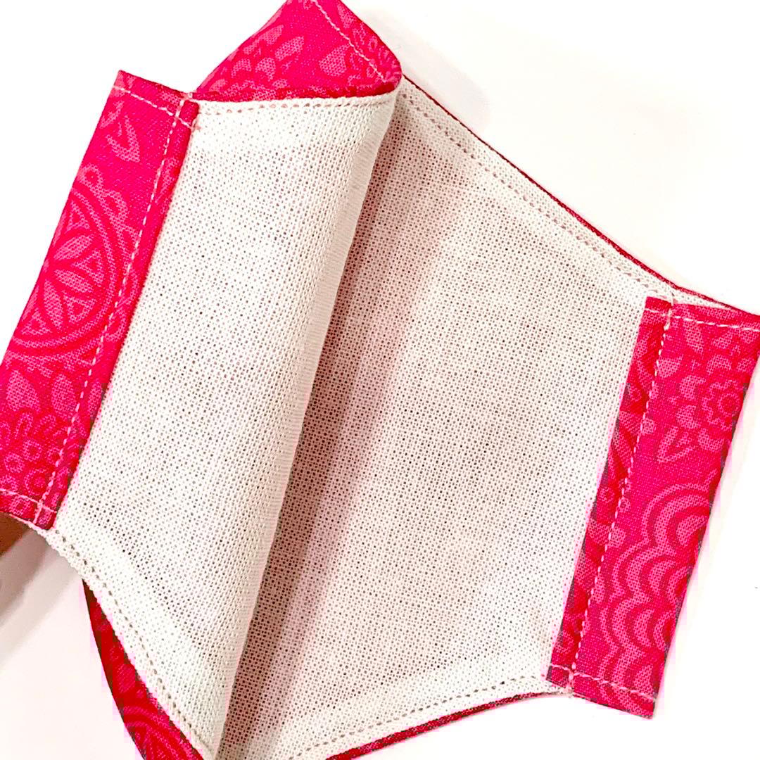 No. 581  オーダーマスク　ハンドメイド　ピンク　おまとめ割