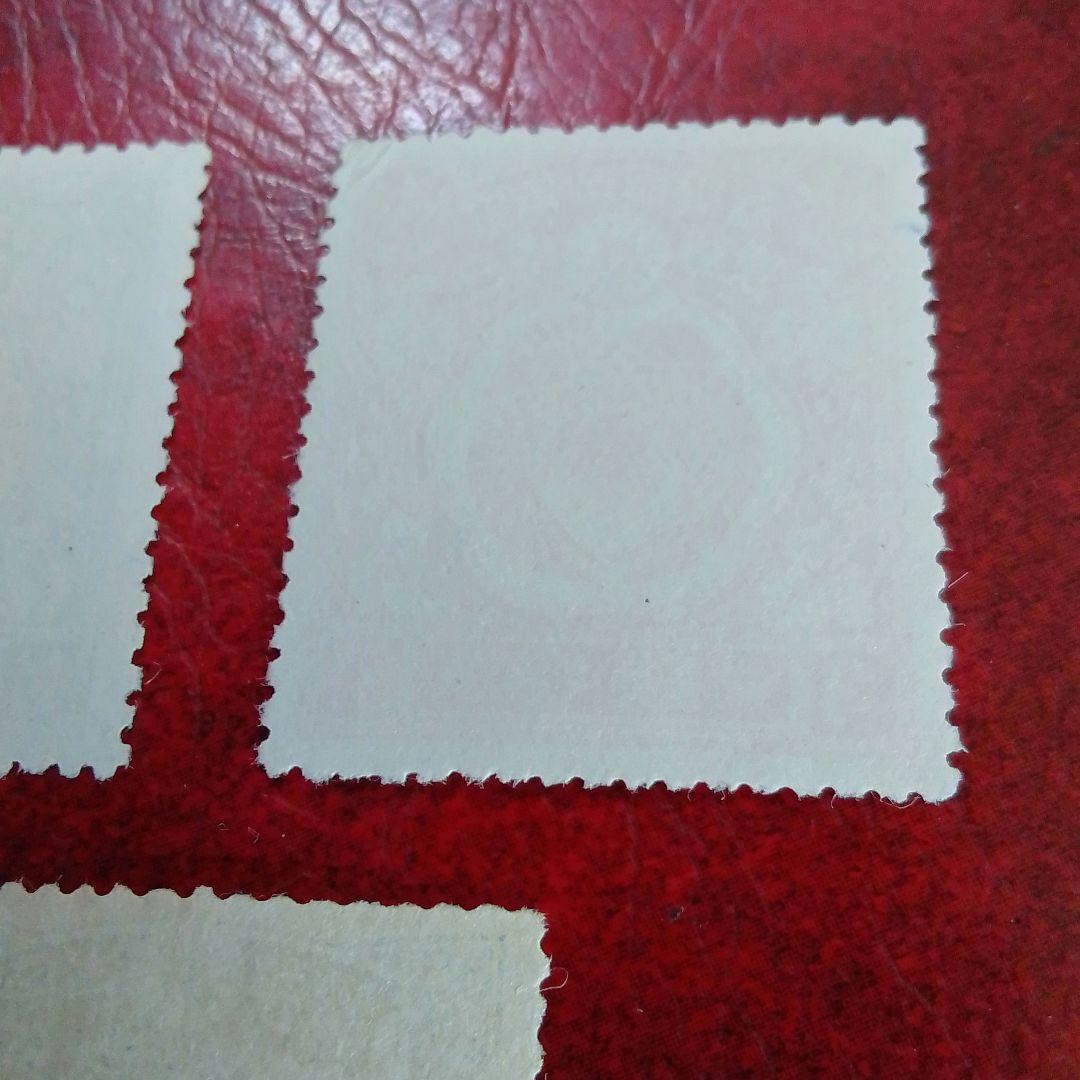 銭単位切手　大正5年　裕仁立太子礼記念　3種完　糊落ち　9800円