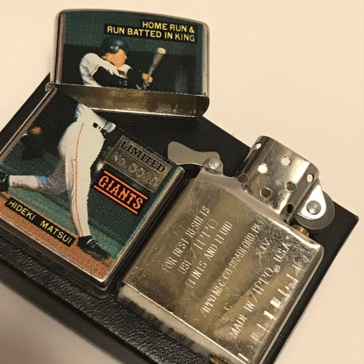 zippo 限定 読売巨人軍 ジャイアンツ 松井秀喜