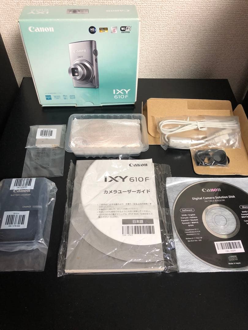 極美品 Canon コンパクトデジタルカメラ IXY610F (GL)付属品完備