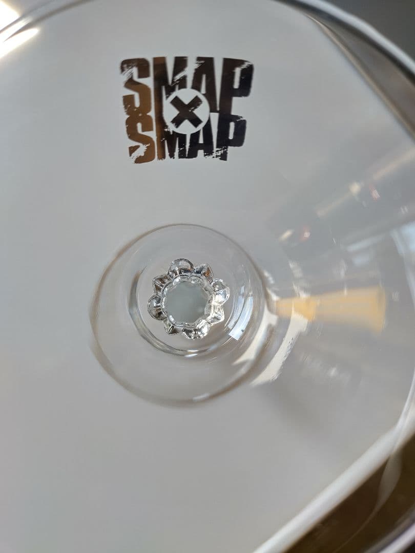激レア★SMAP スマスマ番組 非売品 グラス　木村拓哉　キムタク　草彅　香取