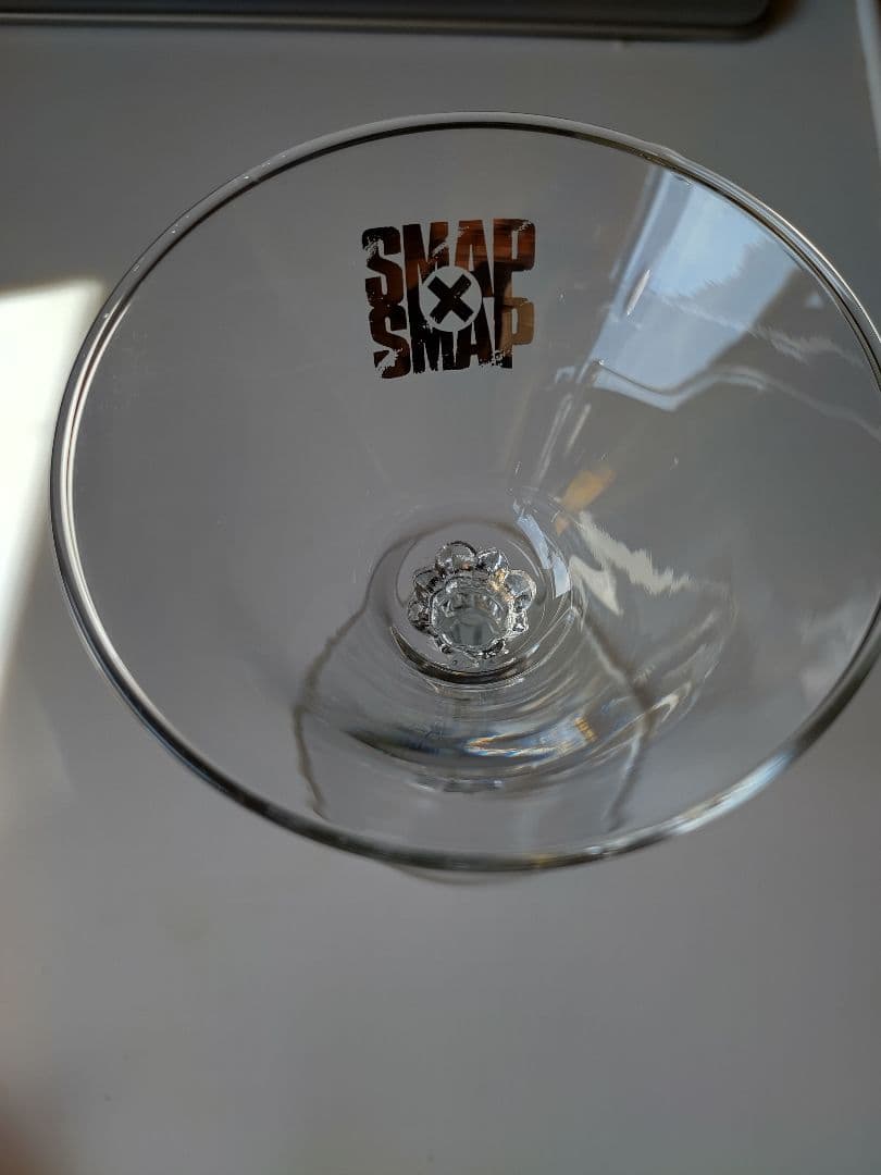 激レア★SMAP スマスマ番組 非売品 グラス　木村拓哉　キムタク　草彅　香取