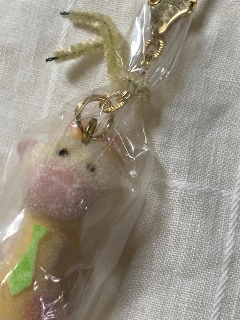 【未開封・新品同様】　フロッキー　キリン　キーホルダー　ファンシー　昭和レトロ