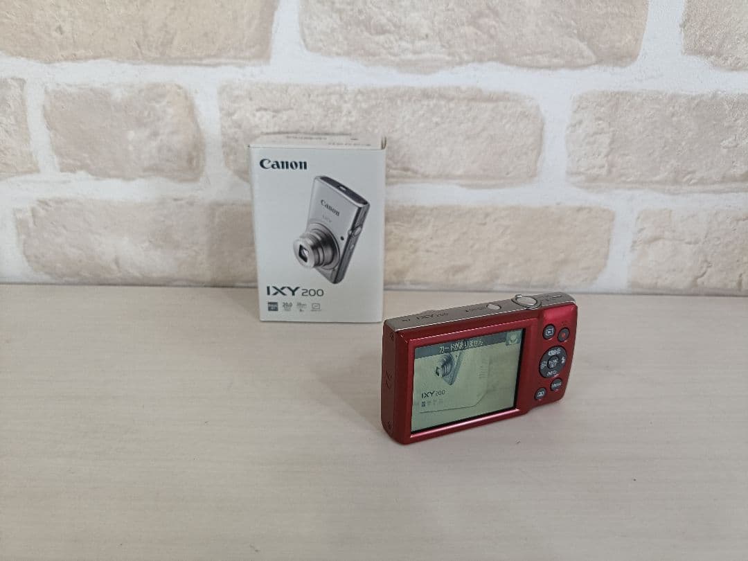 【美品♪】Canon IXY 200レッド デジタルカメラ 本体