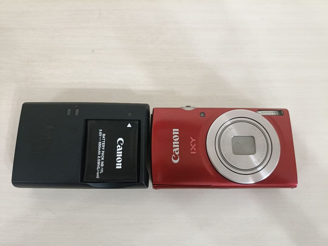 【美品♪】Canon IXY 200レッド デジタルカメラ 本体