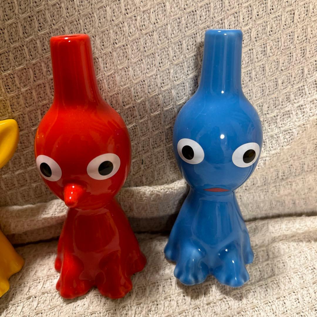 ピクミン　一輪挿し　赤　青　黄　箱無し