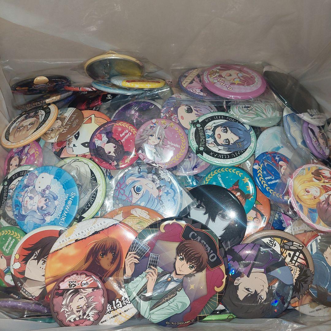250個以上 アニメ ノンジャンル 缶バッジ のみ 大量 まとめ売り