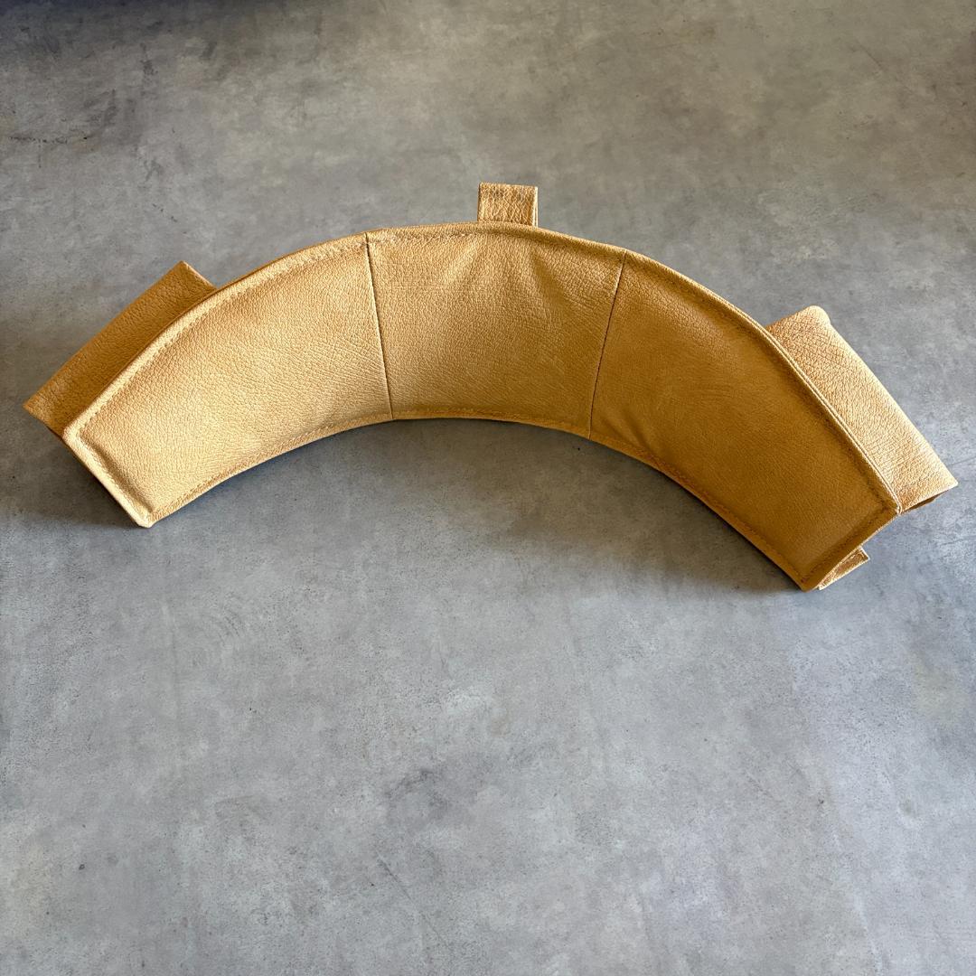 日本製 無垢材 回転座椅子【B】